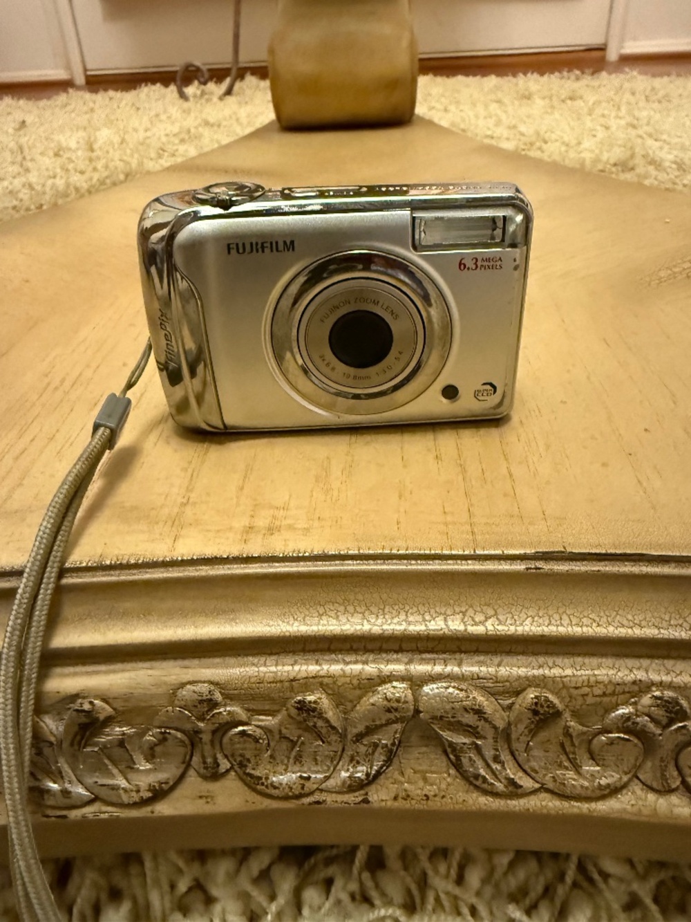 Fujifilm Digital Camera FinePix A610 6.3MP Silver Tested & Working